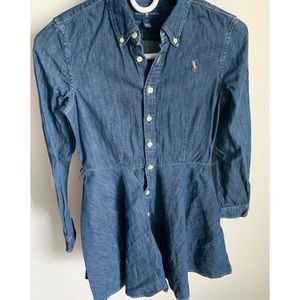 Girls Authentic Ralph Lauren Jeans Dress